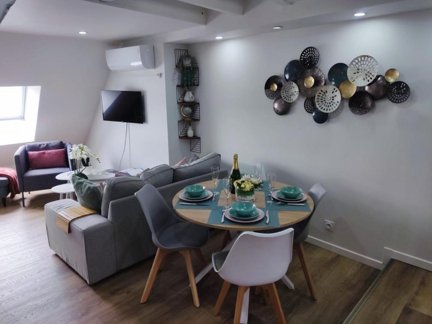 Chez Soline - Le Duplex Climatise أمبُواز المظهر الخارجي الصورة